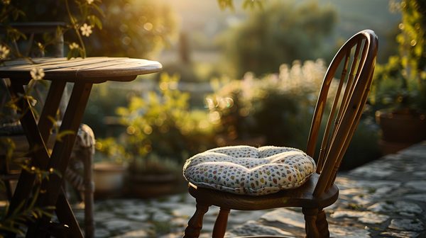 Choisir la parfaite galette de chaise ronde