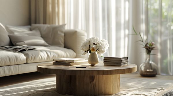 Table basse bois massif : élégance & durabilité