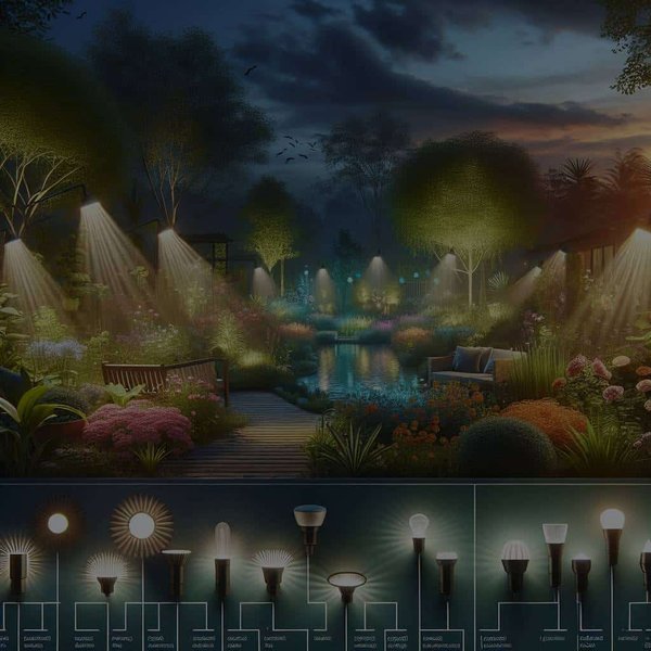 Comment choisir un système d'éclairage extérieur pour mettre en valeur le jardin ?